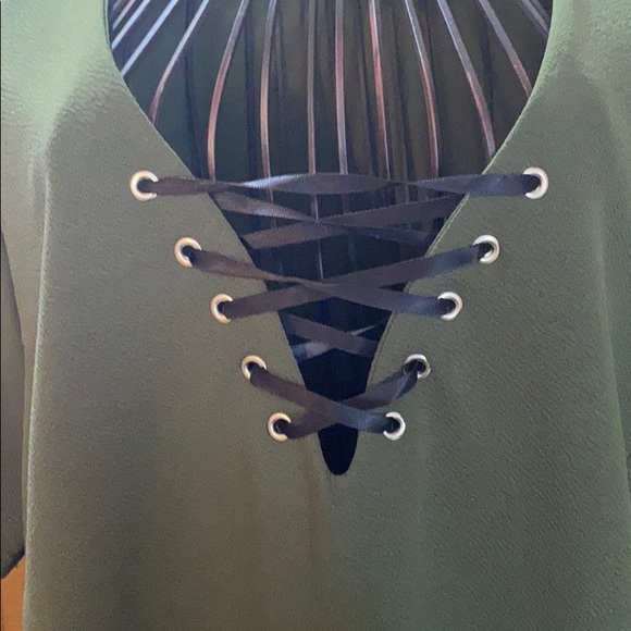 Olive green tunic - Picture 3 of 5